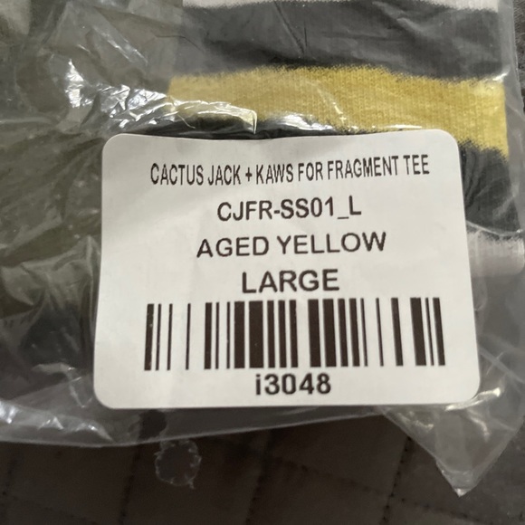 Fragment X Kaws for Cactus Jack. Size L. - Picture 6 of 6